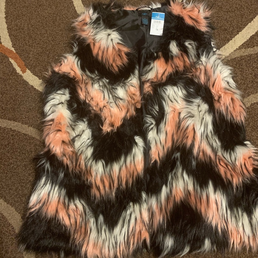 Women’s furry vest